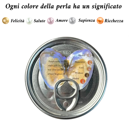 Collana Conchiglia Vera con Perla del Desiderio+ Scatola Regalo